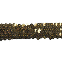 Sequin Trim 1 Inch Wide - Stretchable - 10 Yard Roll