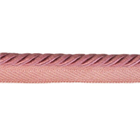Dusty Rose/Pink 1/4" CORD WITH LIP-BC-10008-08 - 9 YARD ROLL