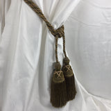 Double Tie-Back 10" Tassel 15" Cord 100% Polyester - Olive BT-622-36/81 - 1 PC